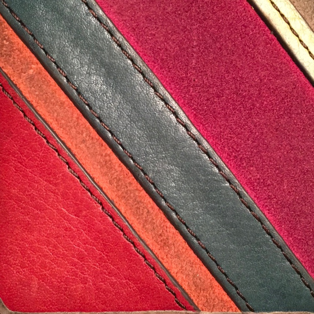 Fossil Small Multicolor Stripe Wristlet Wallet - image 6